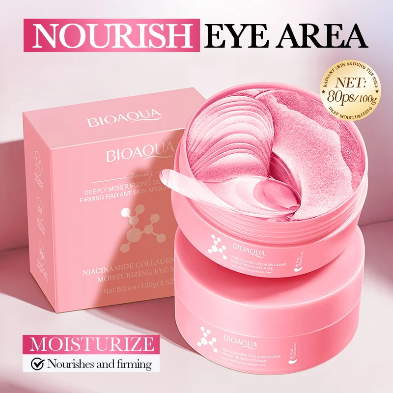 Collagen Under Eye Patches - 80 unidades de máscaras para os