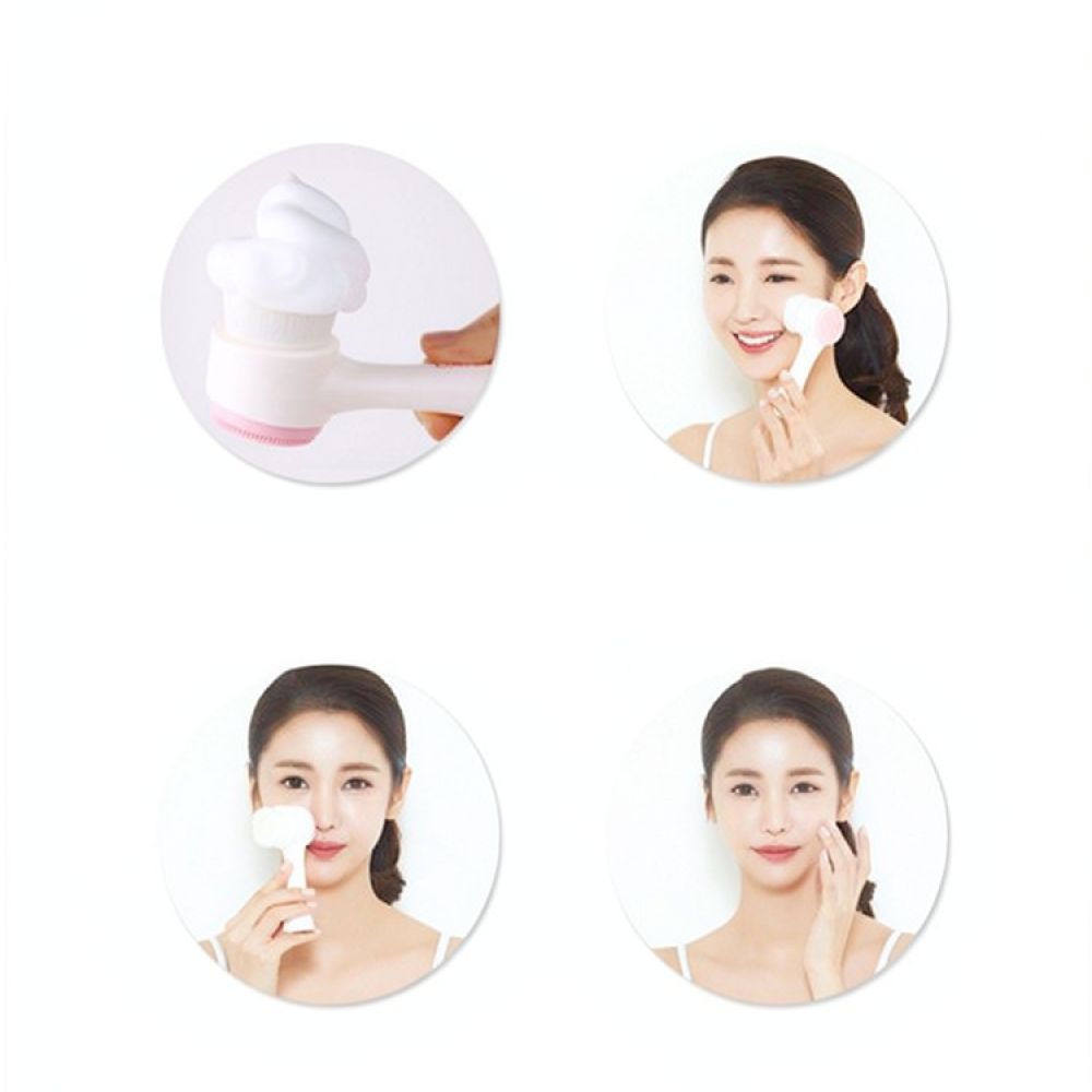 Silicone Face Scrubber Electric - Escova de limpeza facial de silicone,
