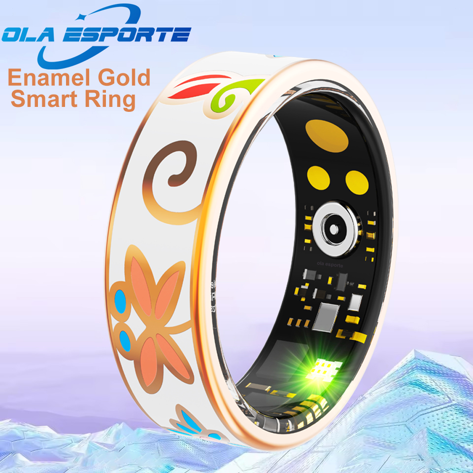 Novos esmaltes artesanato anel - Health Monitors avaliação e preço