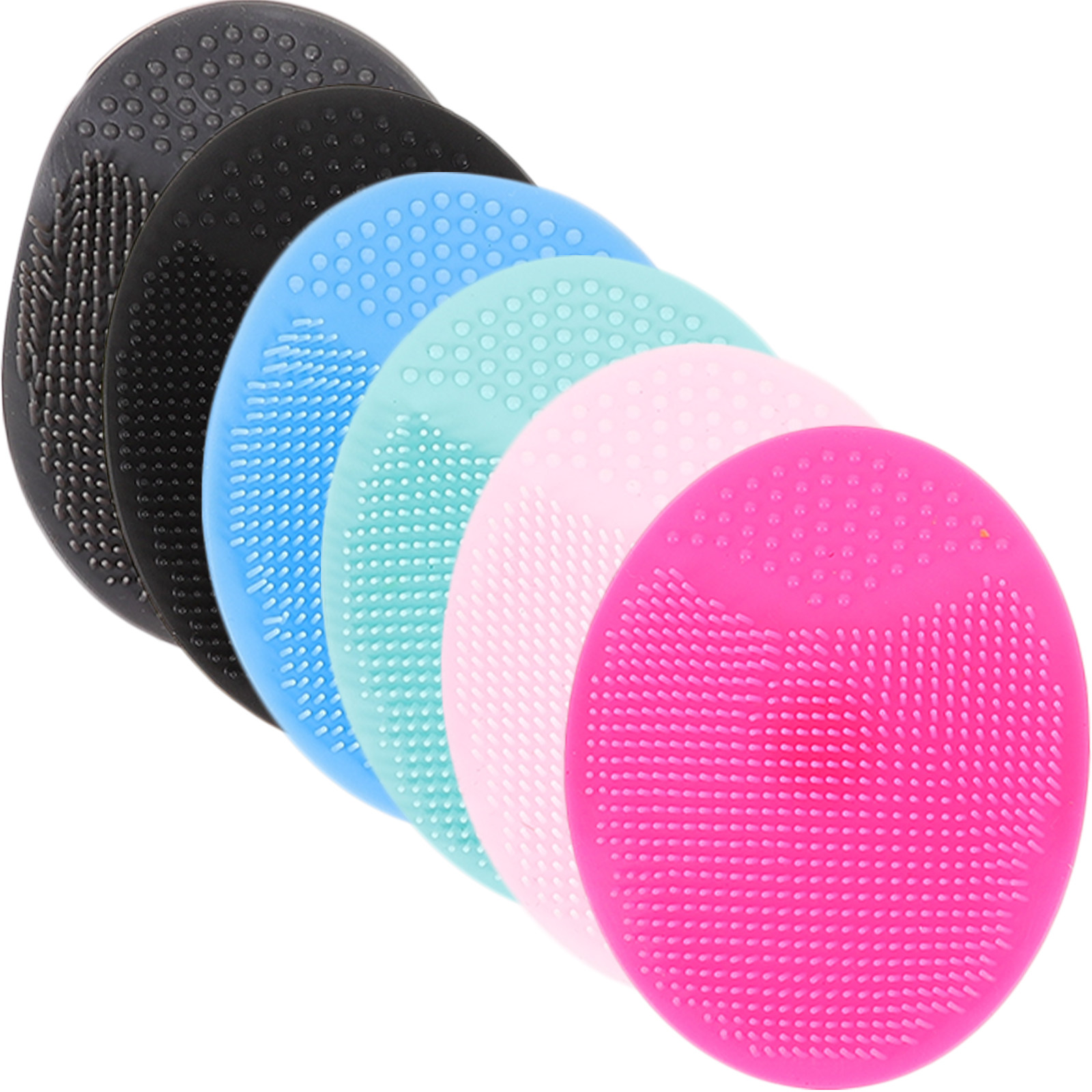 6 Pcs Escova de Limpeza para P - Silicone Face Scrubber Electric avaliação e preço