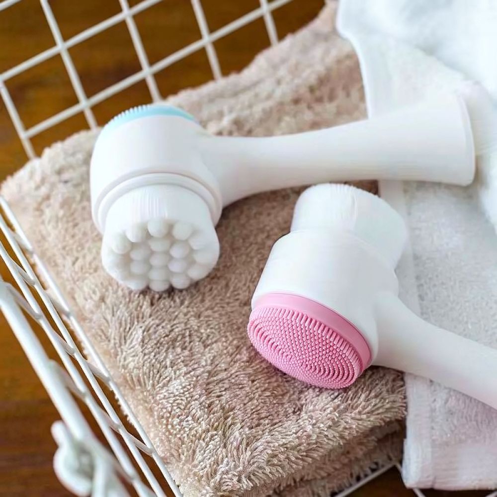 Escova de limpeza facial de si - Silicone Face Scrubber Electric avaliação e preço